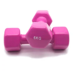 2 Mancuernas De Vinilo Gimnasia Adulto Azul -Equipo De Fitness 2 mancuernas de vinilo gimnasia adulto azul 2