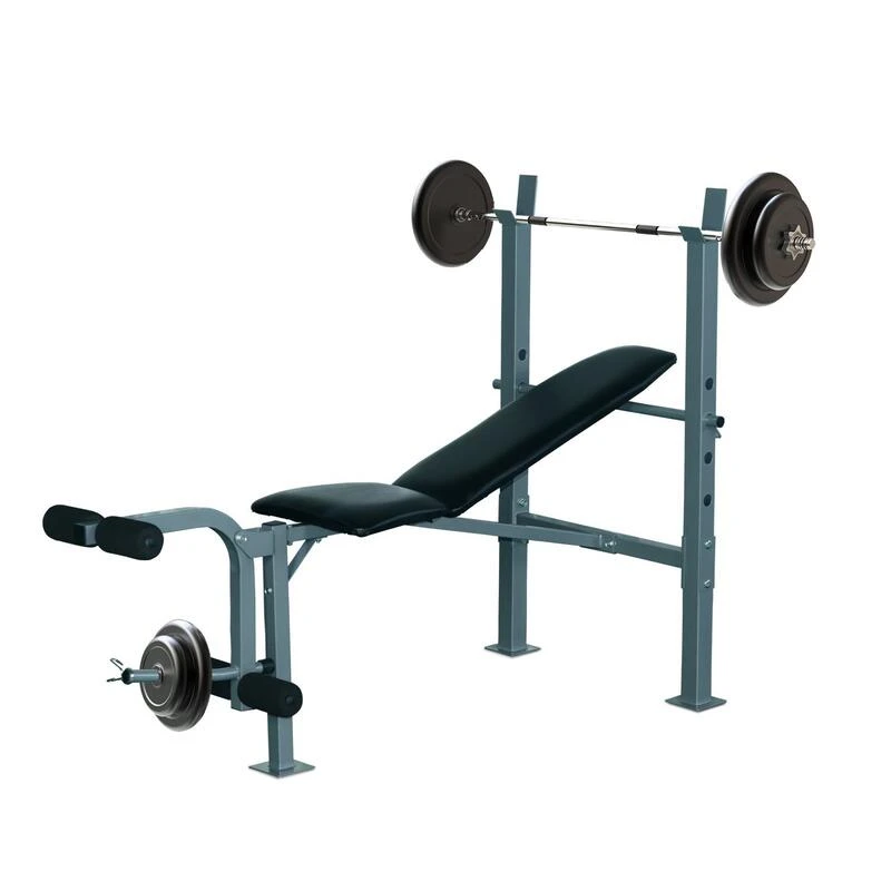 Banco De Pesas HOMCOM Negro Maquina De Fitness 165x68x114cm 1 Banco De Pesas HOMCOM Negro Maquina De Fitness 165x68x114cm