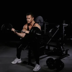 BANCO DE PESAS UNIVERSAL NEGRO + JUEGO DE PESAS Y BARRAS DE PLÁSTICO 9 9 BANCO DE PESAS UNIVERSAL NEGRO + JUEGO DE PESAS Y BARRAS DE PLÁSTICO 9 -Equipo De Fitness banco de pesas universal negro juego de pesas y barras de plastico 9 3