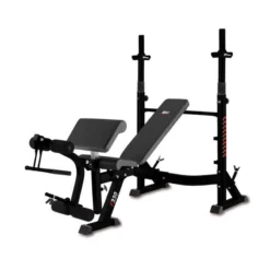 BH Fitness Banco Multiposición - Compacto, Robusto Y Estable - G330NFD Optima Press