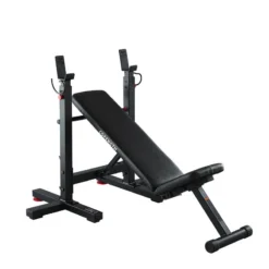 Banco Musculación Con Rack Plegable Corength