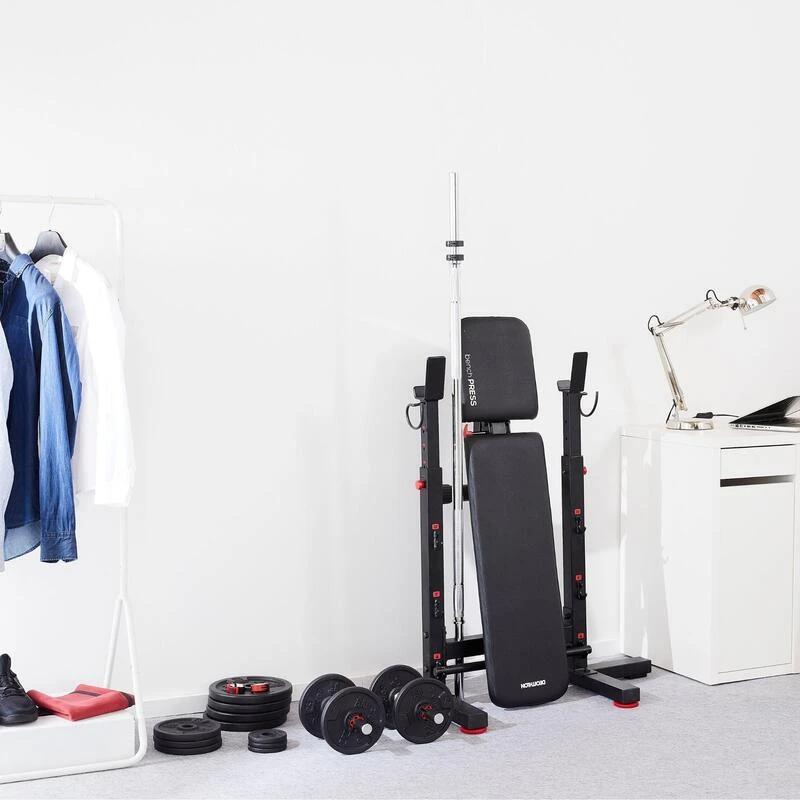 Banco Musculación Con Rack Plegable Corength 4 Banco Musculación Con Rack Plegable Corength - Imagen 4