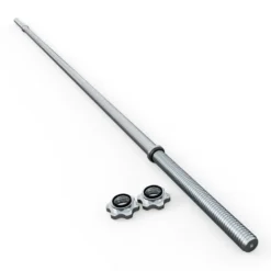 Barra De Pesas Reforzada De 200 Cm I Con Cierre De Estrella