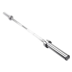 Barra Olímpica 1.20 M 50 Mm 6.5 Kg Aguanta 250 Kg Con Rodamientos