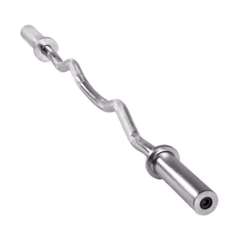 Barra Olímpica Cromada 1.20 M BO120Z Fuerza Adulto Plata Z 2 Barra Olímpica Cromada 1.20 M BO120Z Fuerza Adulto Plata Z - Imagen 2