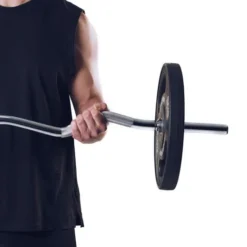 BODYTONE Barra Z Olímpica Profesional (50mm) + Par De Topes -Equipo De Fitness barra z olimpica profesional 50mm par de topes 2