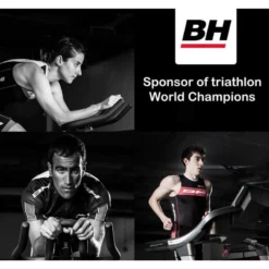 BH Fitness Bicicleta Ciclismo Indoor - Cardio - Khronos Basic II Negra -Equipo De Fitness bicicleta ciclismo indoor cardio khronos basic ii negra 4