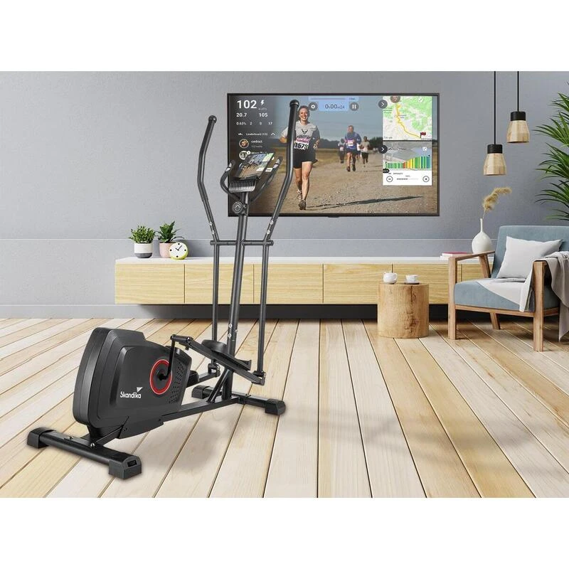 Bicicleta Elíptica - Vidar - Fitness - 7 Kg De Volante - Sistema Freno Magnético 2 Bicicleta Elíptica - Vidar - Fitness - 7 Kg De Volante - Sistema Freno Magnético - Imagen 2