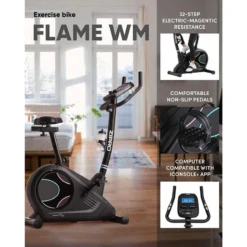 Bicicleta Estática Electromagnético Zipro Flame WM IConsole+ -Equipo De Fitness bicicleta estatica electromagnetico zipro flame wm iconsole 2