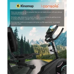 Bicicleta Estática Electromagnético Zipro Glow WM IConsole+ -Equipo De Fitness bicicleta estatica electromagnetico zipro glow wm iconsole 3
