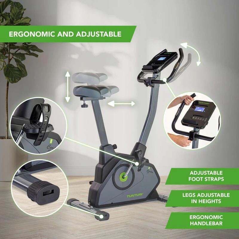 BICICLETA ESTATICA ERGOMETRO CARDIO FIT E35 TUNTURI. 4 BICICLETA ESTATICA ERGOMETRO CARDIO FIT E35 TUNTURI. - Imagen 4