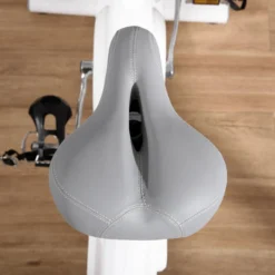 Bicicleta Estática Resistente Ajustable HOMCOM 125x50x107 Cm Negro -Equipo De Fitness bicicleta estatica resistente ajustable homcom 125x50x107 cm negro 4