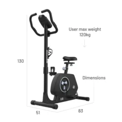 BODYTONE Bicicleta Estática Smart Conectividad Bluetooth, 12 Programas Y Volante Incercia -Equipo De Fitness bicicleta estatica smart conectividad bluetooth 12 programas y volante incercia 4