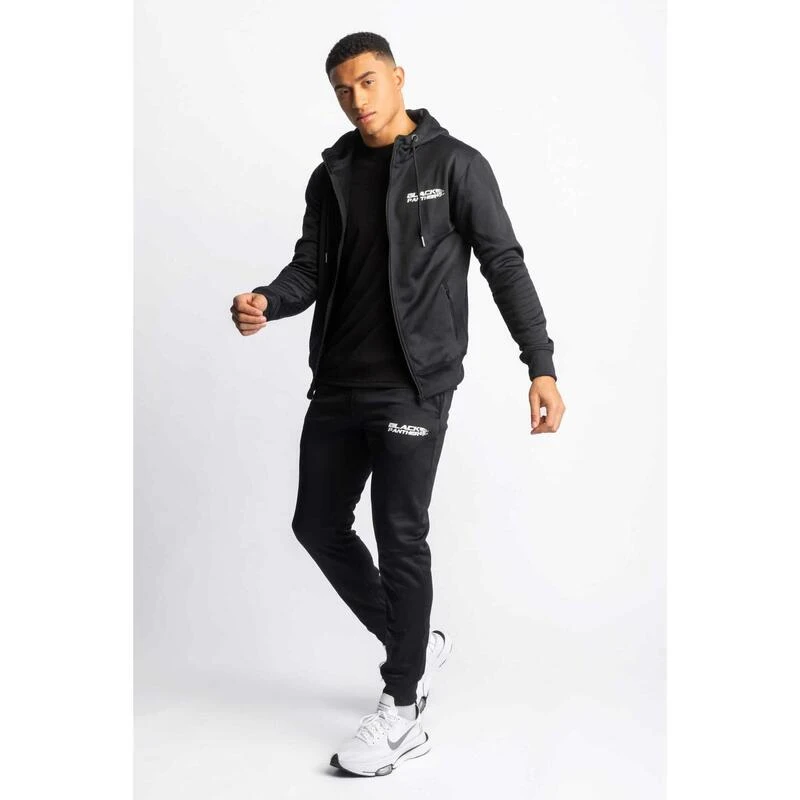 Black Panther Pantalones De Deporte Fitness Slim Fit - Hombre - Negro 3 Black Panther Pantalones De Deporte Fitness Slim Fit - Hombre - Negro - Imagen 3