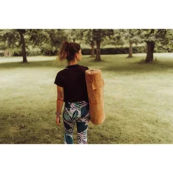 BOLSA DE YOGA EN CUERO DE CORCHO NATURAL 6 BOLSA DE YOGA EN CUERO DE CORCHO NATURAL -Equipo De Fitness bolsa de yoga en cuero de corcho natural 2