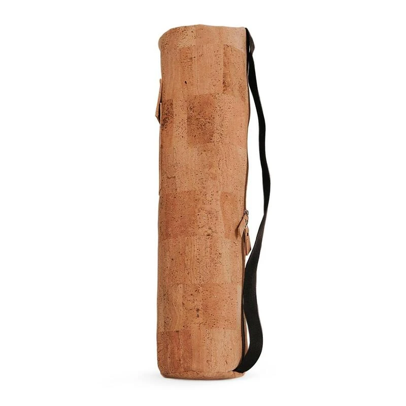 BOLSA DE YOGA EN CUERO DE CORCHO NATURAL 1 BOLSA DE YOGA EN CUERO DE CORCHO NATURAL