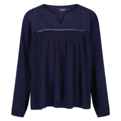 Regatta Camisa Calixta Bordado De Manga Larga Para Mujer