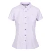 Regatta Camisa Mindano VI Margarita De Manga Corta Para Mujer Lila Pastel