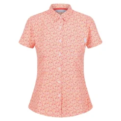 Regatta Camisa Mindano VI Margarita De Manga Corta Para Mujer Lila Pastel 11 Regatta Camisa Mindano VI Margarita De Manga Corta Para Mujer Lila Pastel -Equipo De Fitness camisa mindano vi margarita de manga corta para mujer papaya