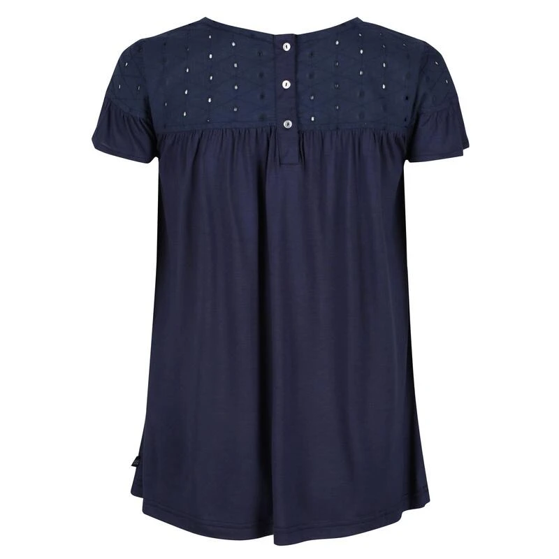 Regatta Camiseta Abitha Para Mujer Marino 2 Regatta Camiseta Abitha Para Mujer Marino - Imagen 2