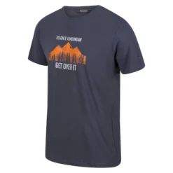 Regatta Camiseta Breezed II Montaña Para Hombre Gris India -Equipo De Fitness camiseta breezed ii montaa para hombre gris india 3
