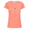 Regatta Camiseta Breezed II Para Mujer Coral Fusión