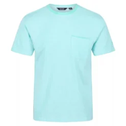 Regatta Camiseta Caelum De Slub Para Hombre Verde Ópalo
