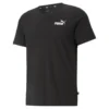Camiseta Con Cuello En V Essentials Hombre PUMA Negro