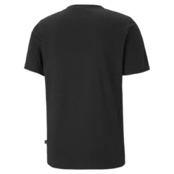 Camiseta Con Cuello En V Essentials Hombre PUMA Negro 10 Camiseta Con Cuello En V Essentials Hombre PUMA Negro -Equipo De Fitness camiseta con cuello en v essentials hombre puma negro 4