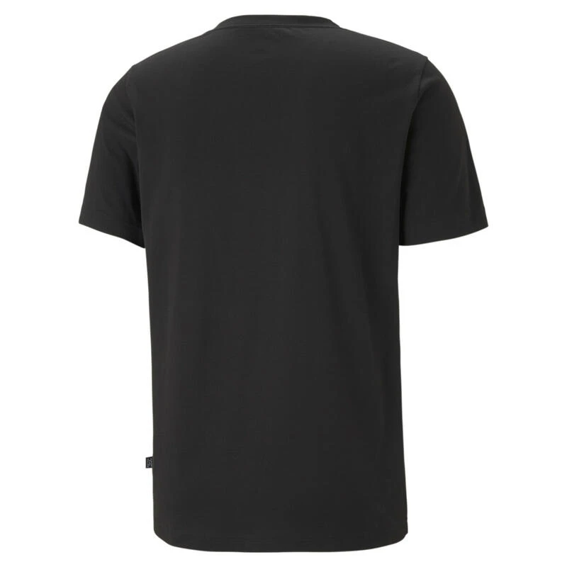 Camiseta Con Cuello En V Essentials Hombre PUMA Negro 5 Camiseta Con Cuello En V Essentials Hombre PUMA Negro - Imagen 5