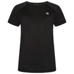 Dare 2b Camiseta Corral Para Mujer Rosa Meseta -Equipo De Fitness camiseta corral para mujer negro
