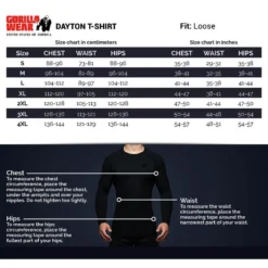 Gorilla Wear Camiseta De Manga Corta - Dayton -Equipo De Fitness camiseta de manga corta dayton 4