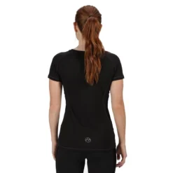 Regatta Camiseta De Manga Corta Modelo Beijing Para Mujer Blanco/Negro 8 Regatta Camiseta De Manga Corta Modelo Beijing Para Mujer Blanco/Negro -Equipo De Fitness camiseta de manga corta modelo beijing para mujer blanconegro 2