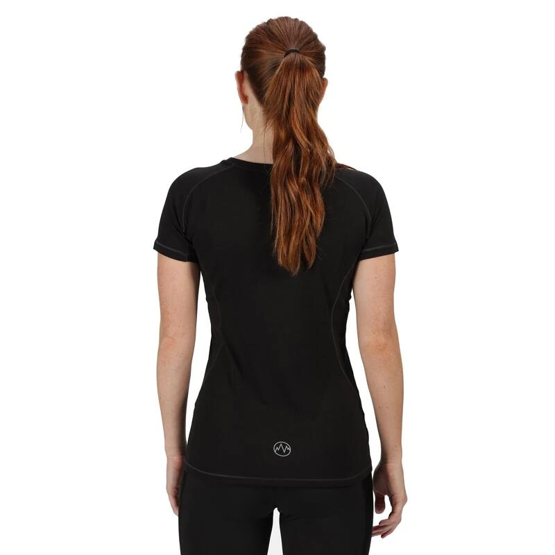 Regatta Camiseta De Manga Corta Modelo Beijing Para Mujer Blanco/Negro 3 Regatta Camiseta De Manga Corta Modelo Beijing Para Mujer Blanco/Negro - Imagen 3