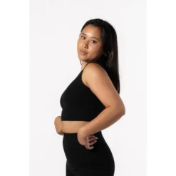 Camiseta De Tirantes Entallada 'Body' - Fitness - Mujer - Negro -Equipo De Fitness camiseta de tirantes entallada body fitness mujer negro 2