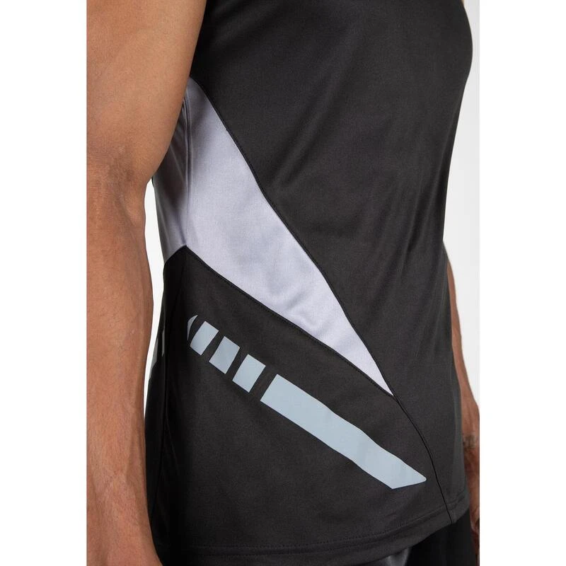 Gorilla Wear Camiseta De Tirantes Hornell Negra - Gris 4 Gorilla Wear Camiseta De Tirantes Hornell Negra - Gris - Imagen 4