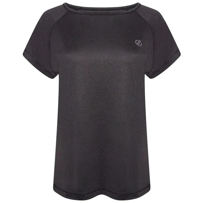 Dare 2b Camiseta Deftly Jaspeada Para Mujer Negro 1 Dare 2b Camiseta Deftly Jaspeada Para Mujer Negro
