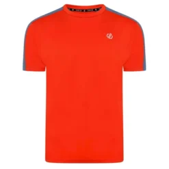 Dare 2b Camiseta Discernible Hombres Negro -Equipo De Fitness camiseta discernible hombres salmon quemado azul estelar