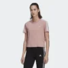 ADIDAS Camiseta Essentials Loose Cropped 3 Bandas