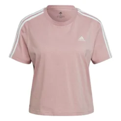 ADIDAS Camiseta Essentials Loose Cropped 3 Bandas -Equipo De Fitness camiseta essentials loose cropped 3 bandas 2