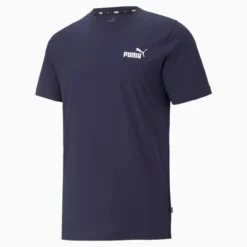 Camiseta Essentials Small Logo Hombre PUMA Negro -Equipo De Fitness camiseta essentials small logo hombre puma morado