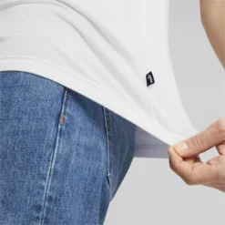 Camiseta Essentials+2 Colour Logo Hombre PUMA Blanco -Equipo De Fitness camiseta essentials2 colour logo hombre puma blanco 2