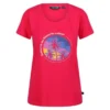 Regatta Camiseta Filandra VI Árbol Para Mujer Rosa Fusión