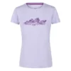Regatta Camiseta Fingal V Diseño Impreso Para Mujer Floración Lila