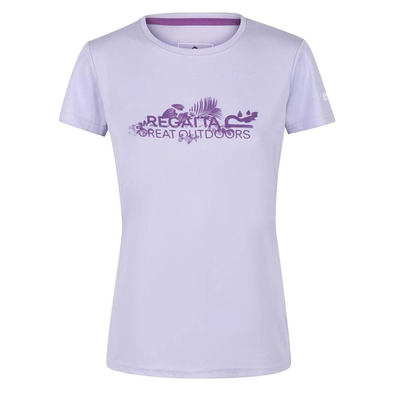 Regatta Camiseta Fingal V Diseño Impreso Para Mujer Floración Lila 1 Regatta Camiseta Fingal V Diseño Impreso Para Mujer Floración Lila