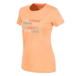 Regatta Camiseta Fingal VI Impreso Para Mujer Papaya -Equipo De Fitness camiseta fingal vi impreso para mujer papaya 3