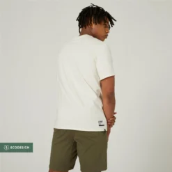 Camiseta Fitness 500 Hombre No Dye Regular -Equipo De Fitness camiseta fitness 500 hombre no dye regular 3