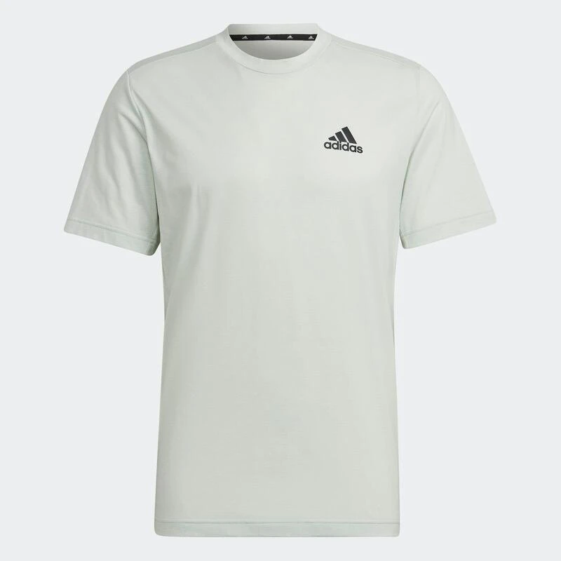 Camiseta Fitness Cardio Adidas Hombre Verde 4 Camiseta Fitness Cardio Adidas Hombre Verde - Imagen 4