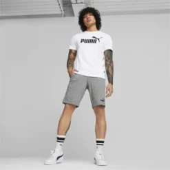 Camiseta Hombre PUMA Essentials Logo Blanco 9 Camiseta Hombre PUMA Essentials Logo Blanco -Equipo De Fitness camiseta hombre puma essentials logo blanco 4