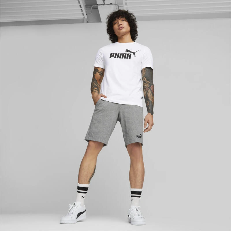 Camiseta Hombre PUMA Essentials Logo Blanco 5 Camiseta Hombre PUMA Essentials Logo Blanco - Imagen 5